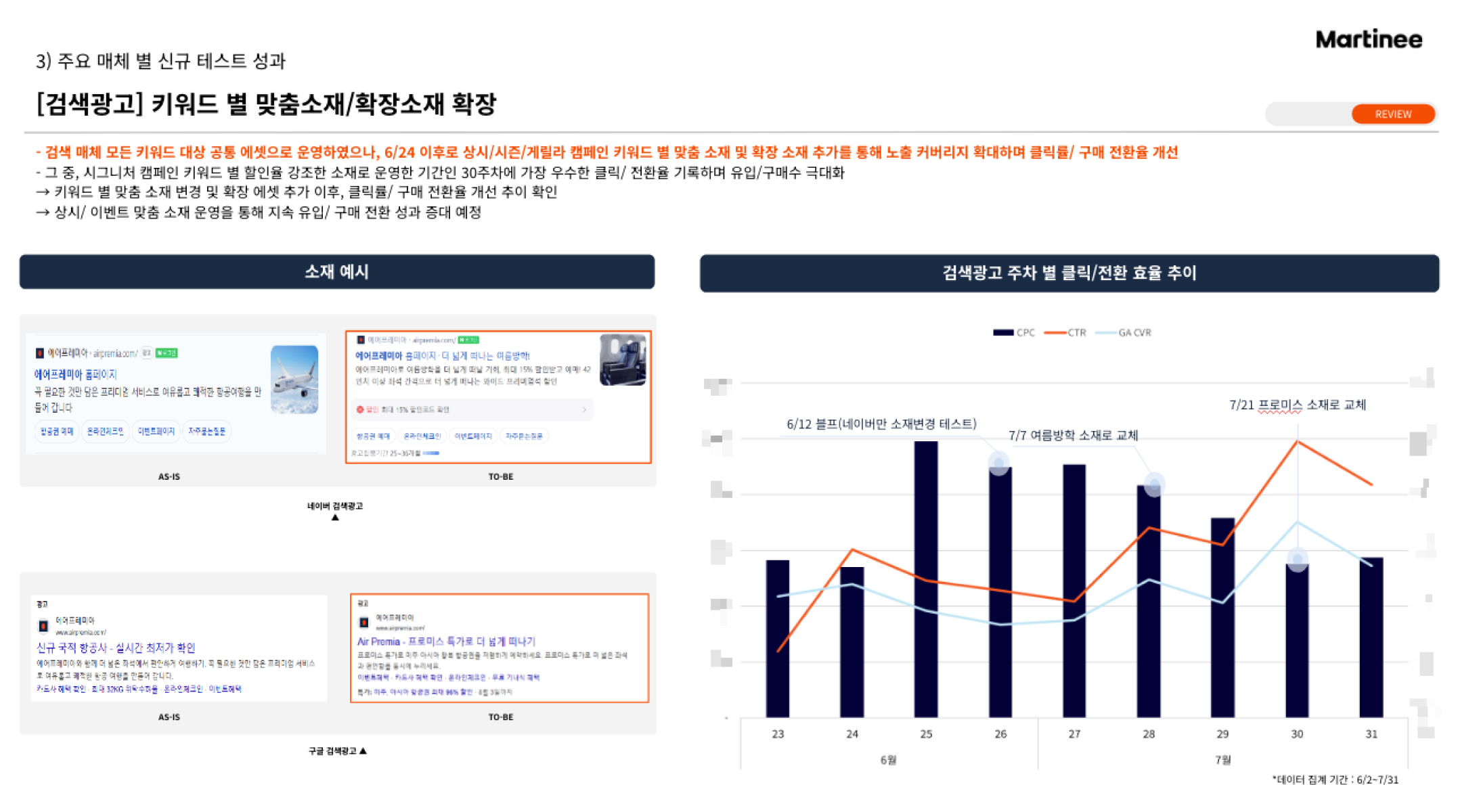 에어프레미아 컨텐츠