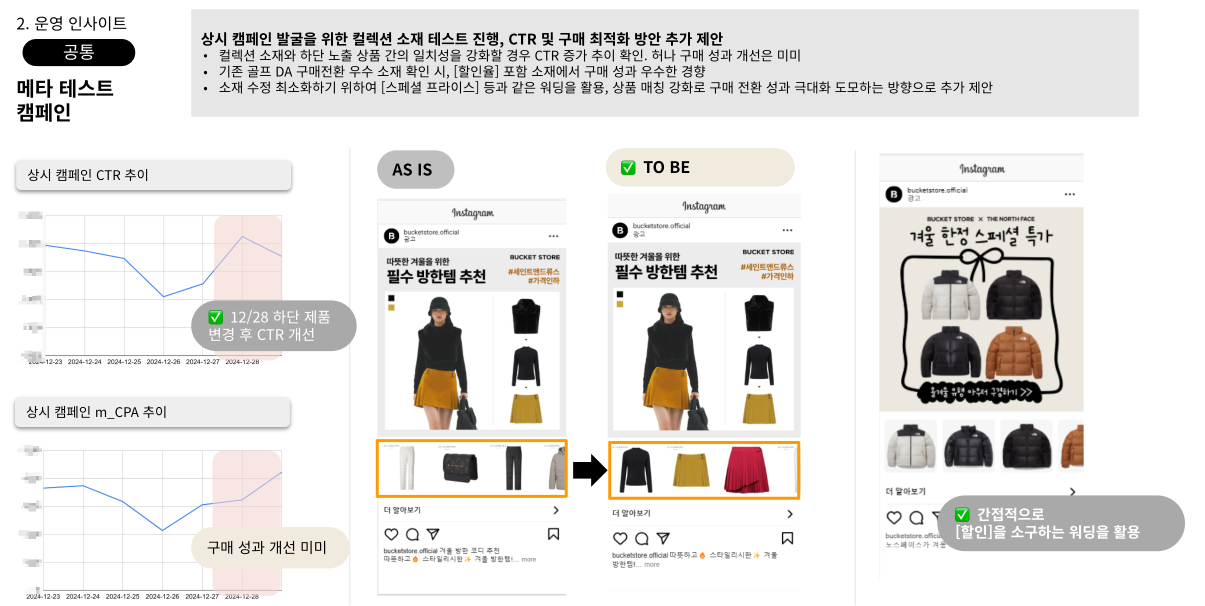 버킷스토어 퍼포먼스 컨텐츠